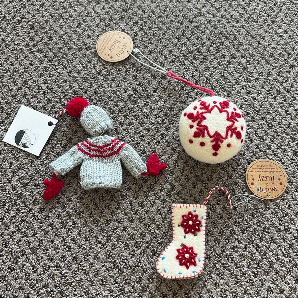 Set of Ornaments 🤍